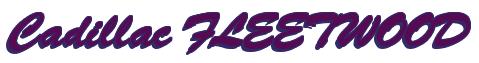 Rendering -Cadillac FLEETWOOD - using Brush Script