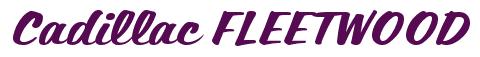 Rendering -Cadillac FLEETWOOD - using Casual Script