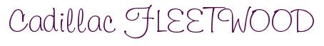 Rendering -Cadillac FLEETWOOD - using Freehand 591