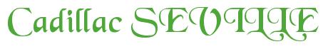 Rendering -Cadillac SEVILLE - using Black Chancery