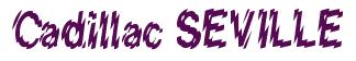 Rendering -Cadillac SEVILLE - using Nervous