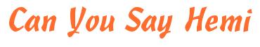 Rendering -Can You Say Hemi - using Hind