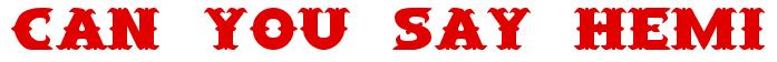 Rendering -Can You Say Hemi - using Saloon