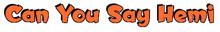 Rendering -Can You Say Hemi - using Team Spirit