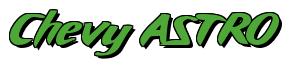 Rendering -Chevy ASTRO - using Fat Cat