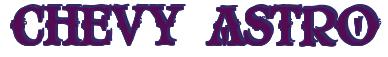 Rendering -Chevy ASTRO - using Matilda