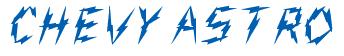 Rendering -Chevy ASTRO - using Aarco
