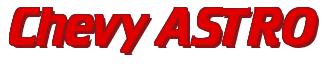 Rendering -Chevy ASTRO - using Cruiser