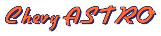 Rendering -Chevy ASTRO - using Cookies
