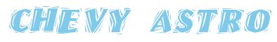 Rendering -Chevy ASTRO - using Cut Ragged