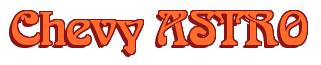 Rendering -Chevy ASTRO - using Romaneste