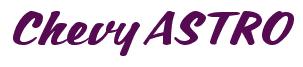 Rendering -Chevy ASTRO - using Casual Script