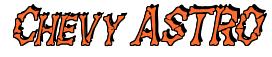 Rendering -Chevy ASTRO - using Eddy's Bones