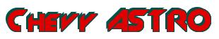 Rendering -Chevy ASTRO - using Machine