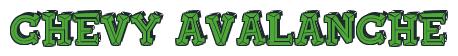 Rendering -Chevy AVALANCHE - using FinkBold
