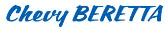 Rendering -Chevy BERETTA - using Casual Script