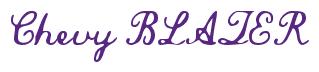 Rendering -Chevy BLAZER - using Commercial Script