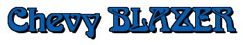 Rendering -Chevy BLAZER - using Romaneste