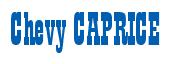 Rendering -Chevy CAPRICE - using Bill Board