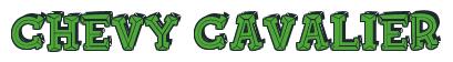 Rendering -Chevy CAVALIER - using FinkBold