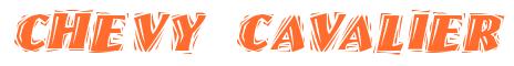 Rendering -Chevy CAVALIER - using Cut Ragged