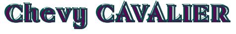 Rendering -Chevy CAVALIER - using Race Chisel