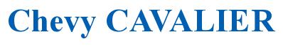 Rendering -Chevy CAVALIER - using Times New Roman Bold