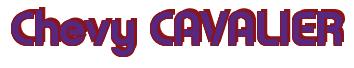 Rendering -Chevy CAVALIER - using Charlet