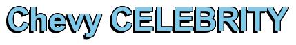 Rendering -Chevy CELEBRITY - using Arial Bold
