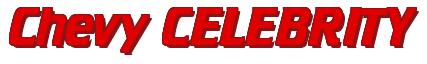 Rendering -Chevy CELEBRITY - using Cruiser