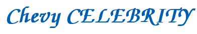 Rendering -Chevy CELEBRITY - using Zapf Chancery