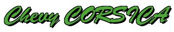 Rendering -Chevy CORSICA - using Brush Script