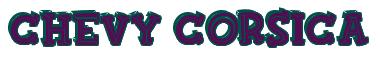Rendering -Chevy CORSICA - using FinkBold