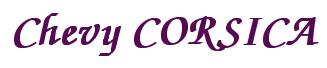 Rendering -Chevy CORSICA - using Zapf Chancery