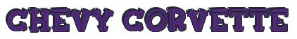 Rendering -Chevy CORVETTE - using FinkBold