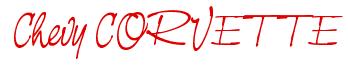 Rendering -Chevy CORVETTE - using Neville Script