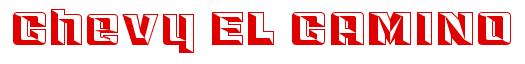 Rendering -Chevy EL CAMINO - using Race JLS