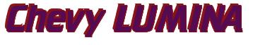 Rendering -Chevy LUMINA - using Cruiser