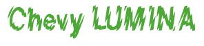 Rendering -Chevy LUMINA - using Nervous