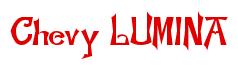 Rendering -Chevy LUMINA - using Manchuria