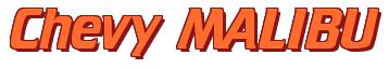 Rendering -Chevy MALIBU - using Cruiser