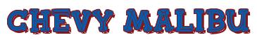 Rendering -Chevy MALIBU - using FinkBold