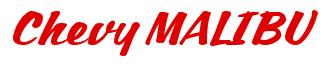 Rendering -Chevy MALIBU - using Casual Script