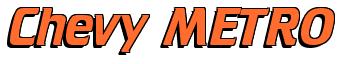 Rendering -Chevy METRO - using Cruiser
