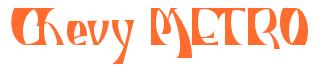 Rendering -Chevy METRO - using IndiosBravos