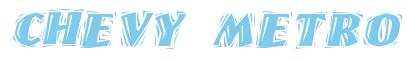 Rendering -Chevy METRO - using Cut Ragged