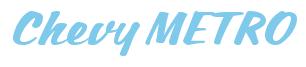 Rendering -Chevy METRO - using Casual Script