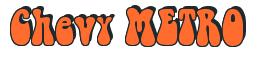 Rendering -Chevy METRO - using Groovy