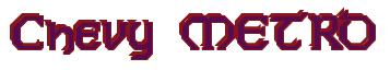 Rendering -Chevy METRO - using Norman Normal
