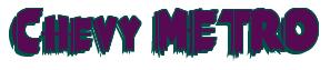 Rendering -Chevy METRO - using Poster